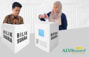 kotak suara kardus