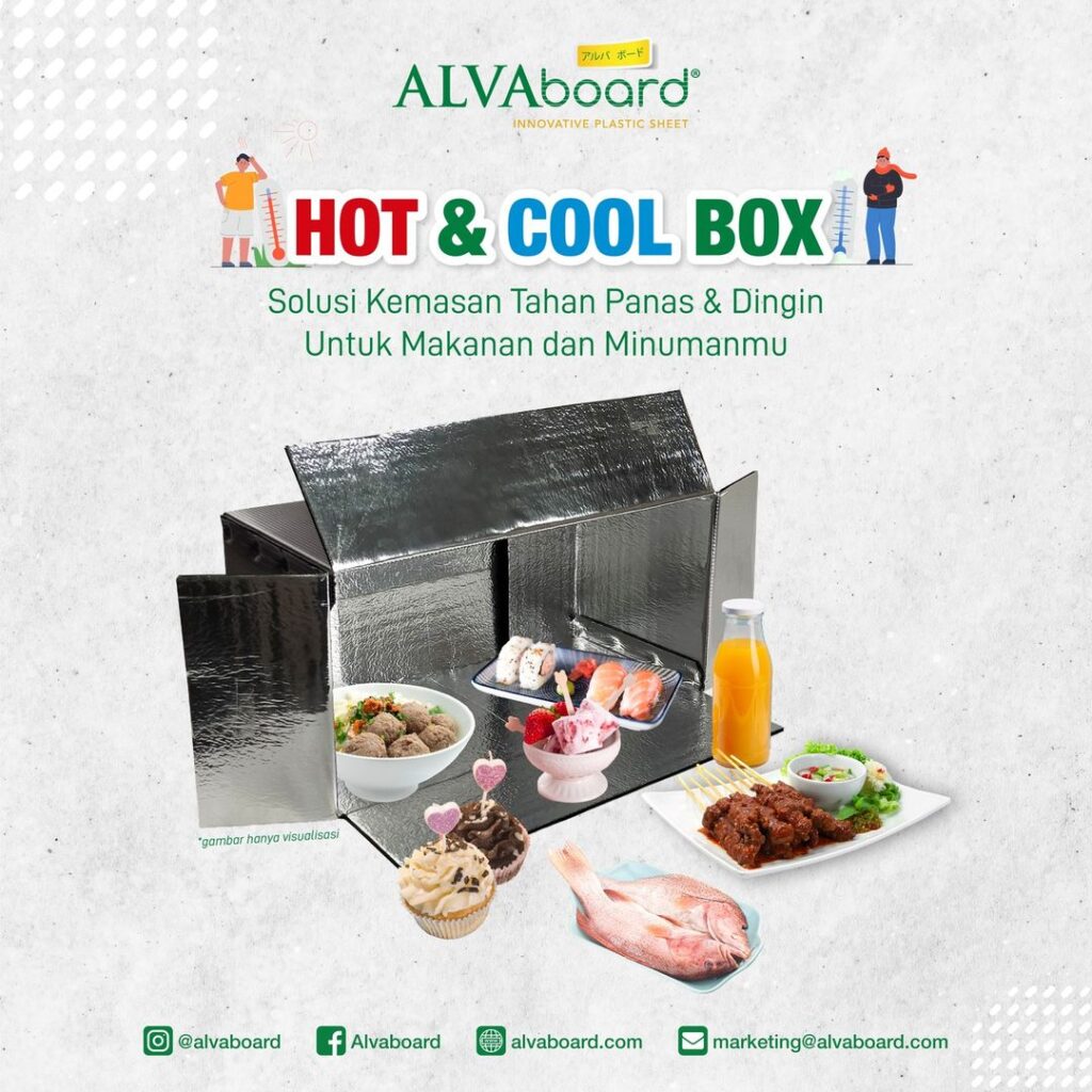 Styrofoam box makanan ukuran dan harga terjangkau