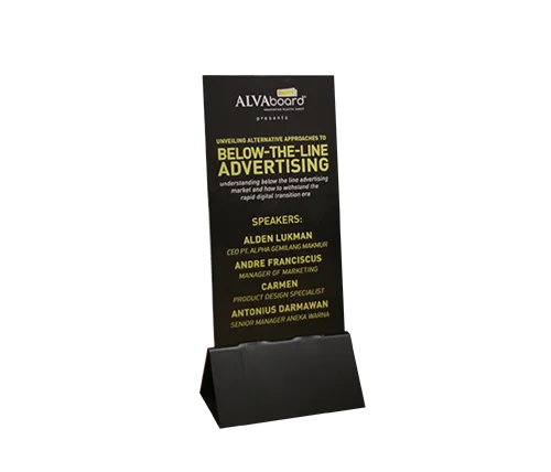 Papan promosi PP board ALVAboard