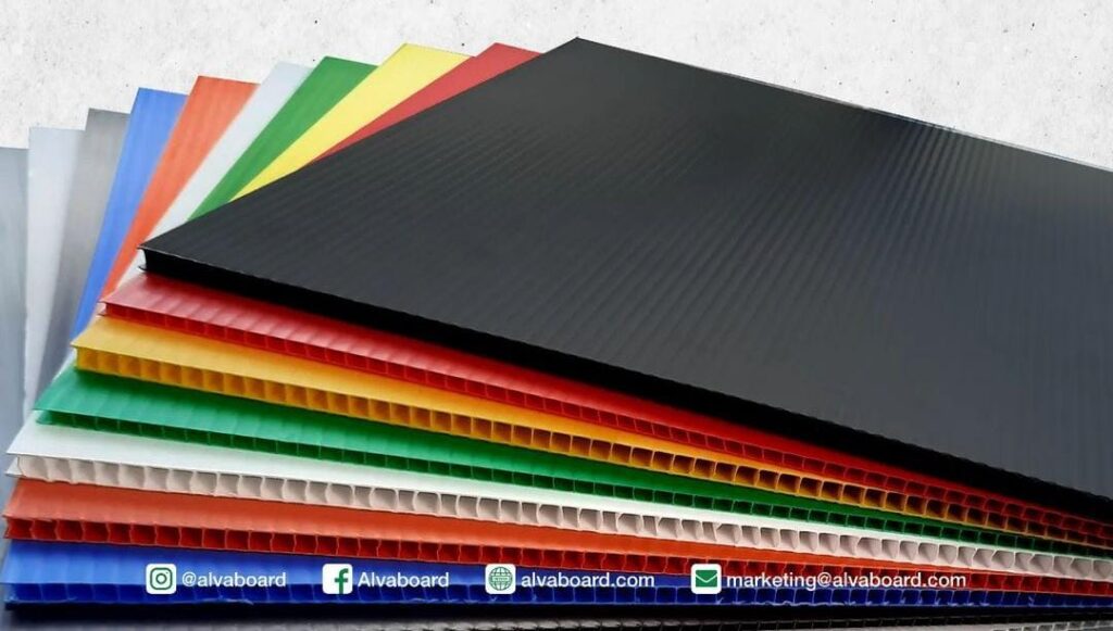 Jual PP Board Lembaran Plastik Tebal Berongga