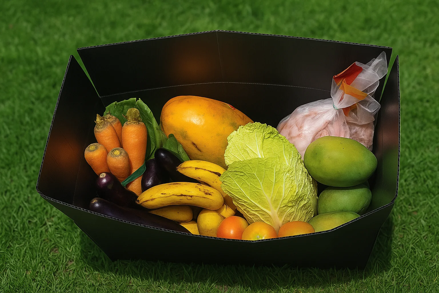 packaging sayuran ramah lingkungan