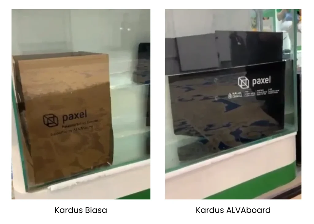 uji tahan air alvaboard