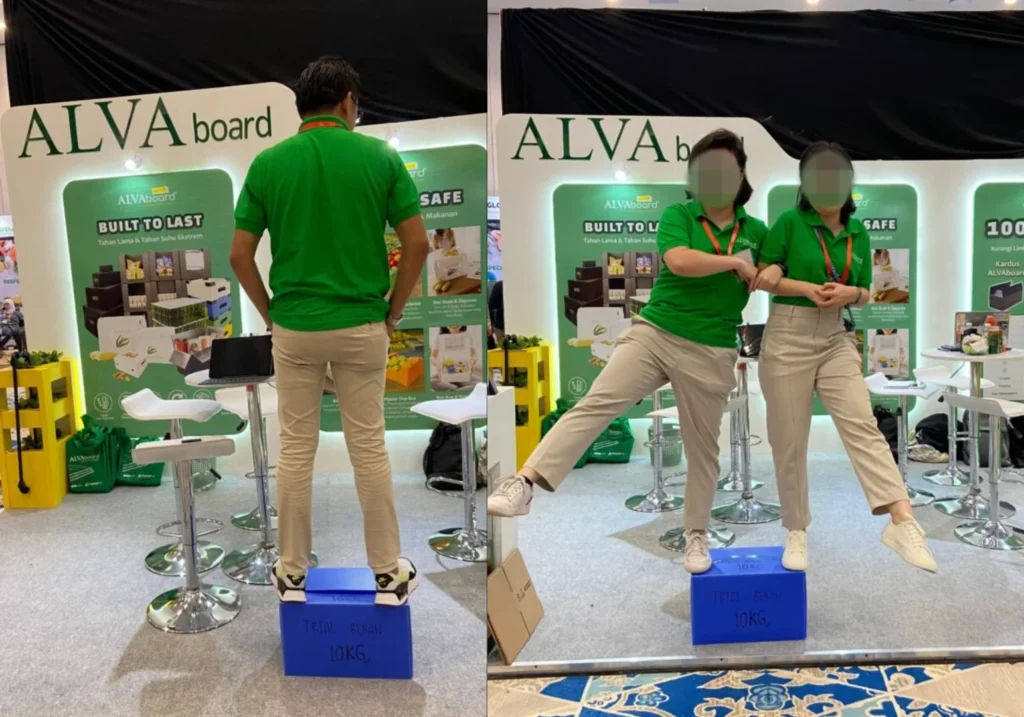 uji tekan alvaboard