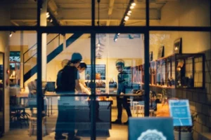 ilustrasi toko selama ramadhan