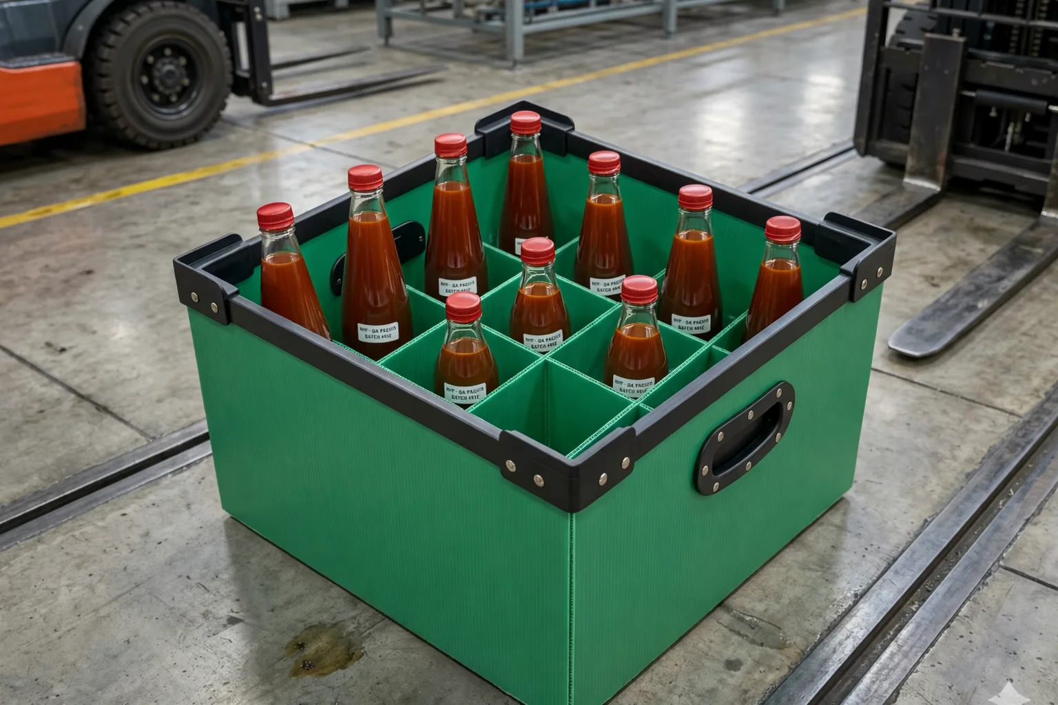 Specifications of Stack-Resistant PP WIP Boxes for Semi-Finished ...