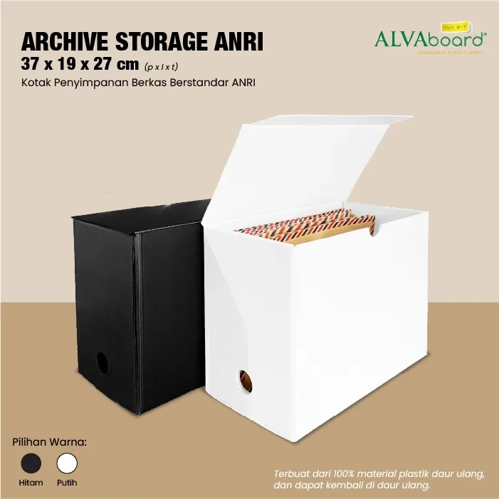ALVAboard ANRI-standard archive box