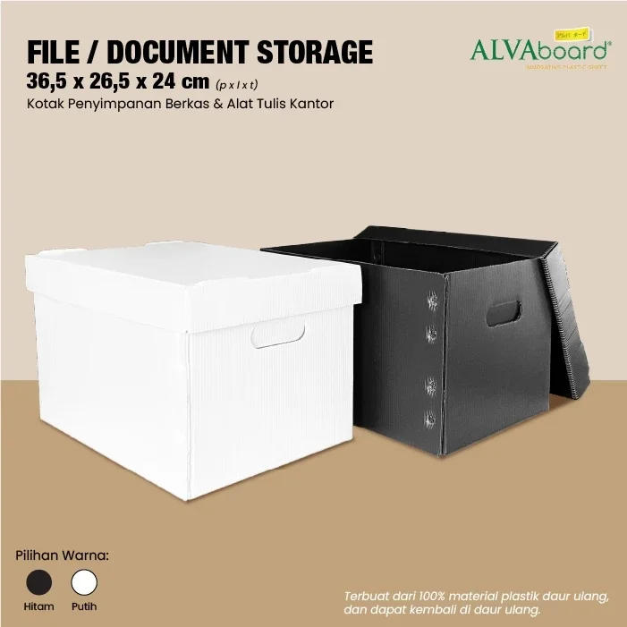 ALVAboard file and document storage box