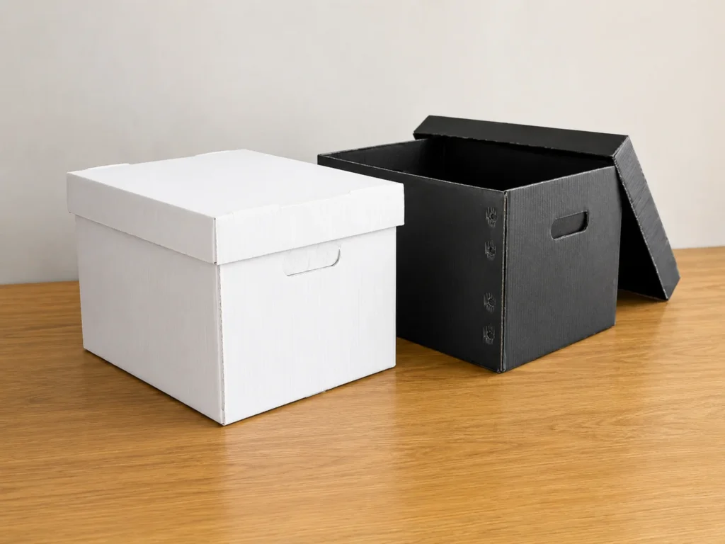Document box with a lid