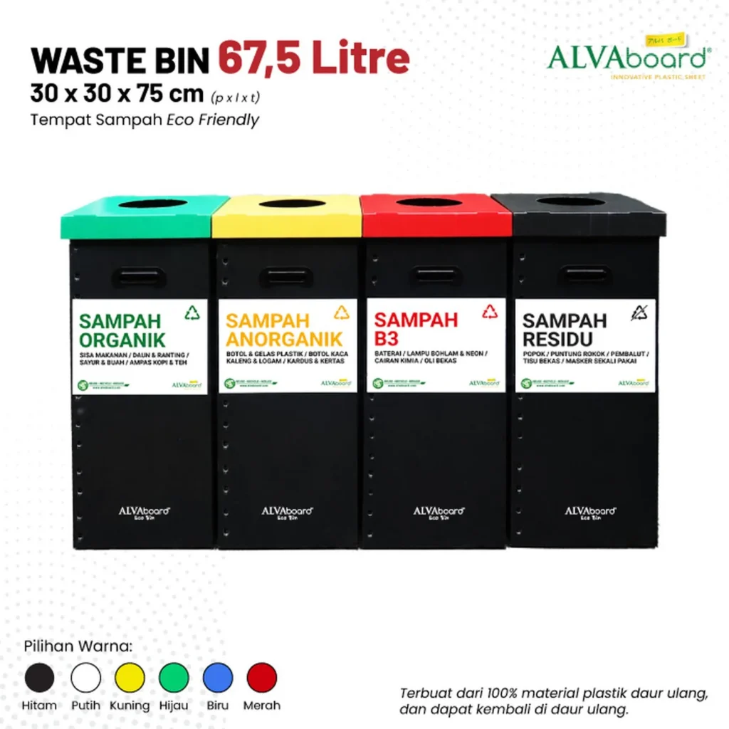 Eco bin waste bin ALVAboard