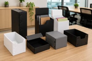 Custom box packaging made from polypropylene by ALVAboard for various industrial needs
