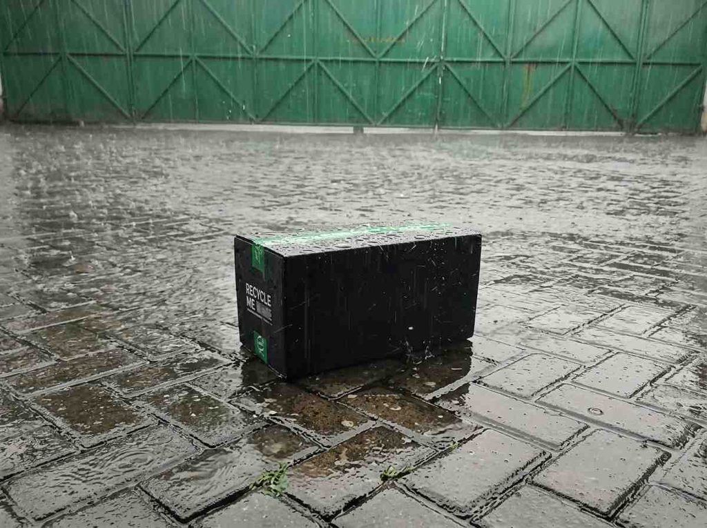 Reliable waterproof storage container made from ALVAboard polypropylene