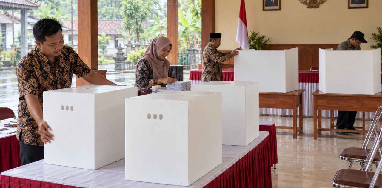 2026 Village Head Election schedule across Java and ALVAboard’s water-resistant ballot boxes