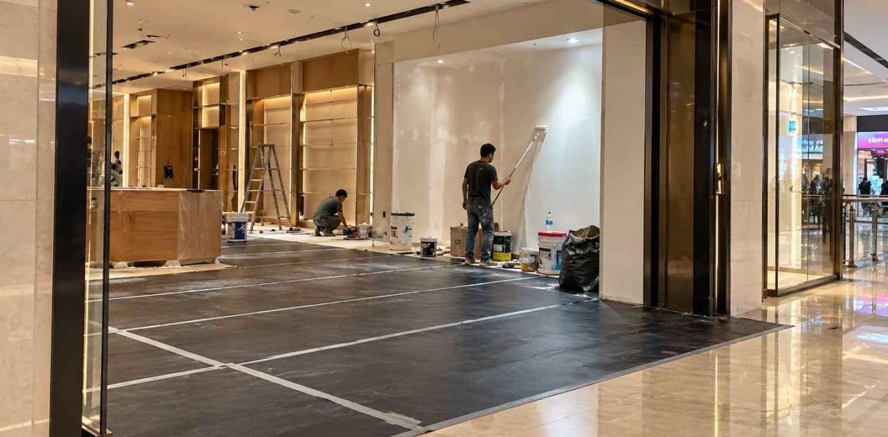 ALVAboard Floor & Wall Protector sebagai pelindung lantai saat renovasi rumah dan area komersial.