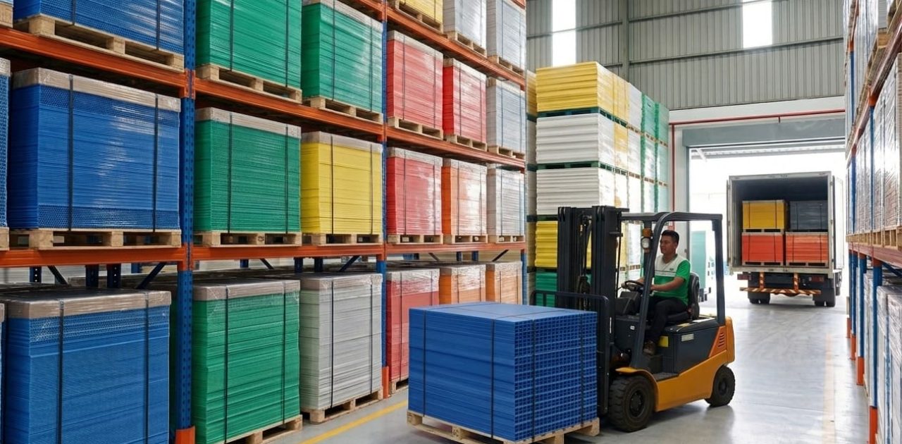 No. 1 PP Board Supplier in Indonesia, ALVAboard Tangerang with ready stock for industrial needs.