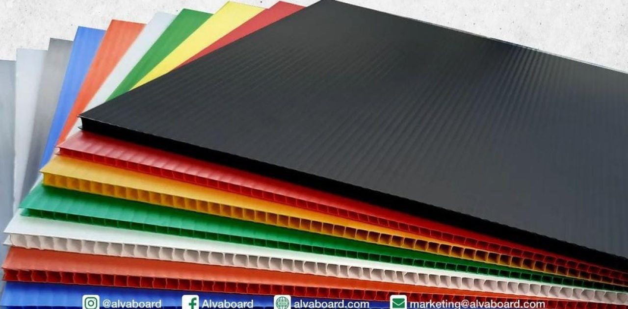 Jual PP Board Lembaran Plastik Tebal Berongga