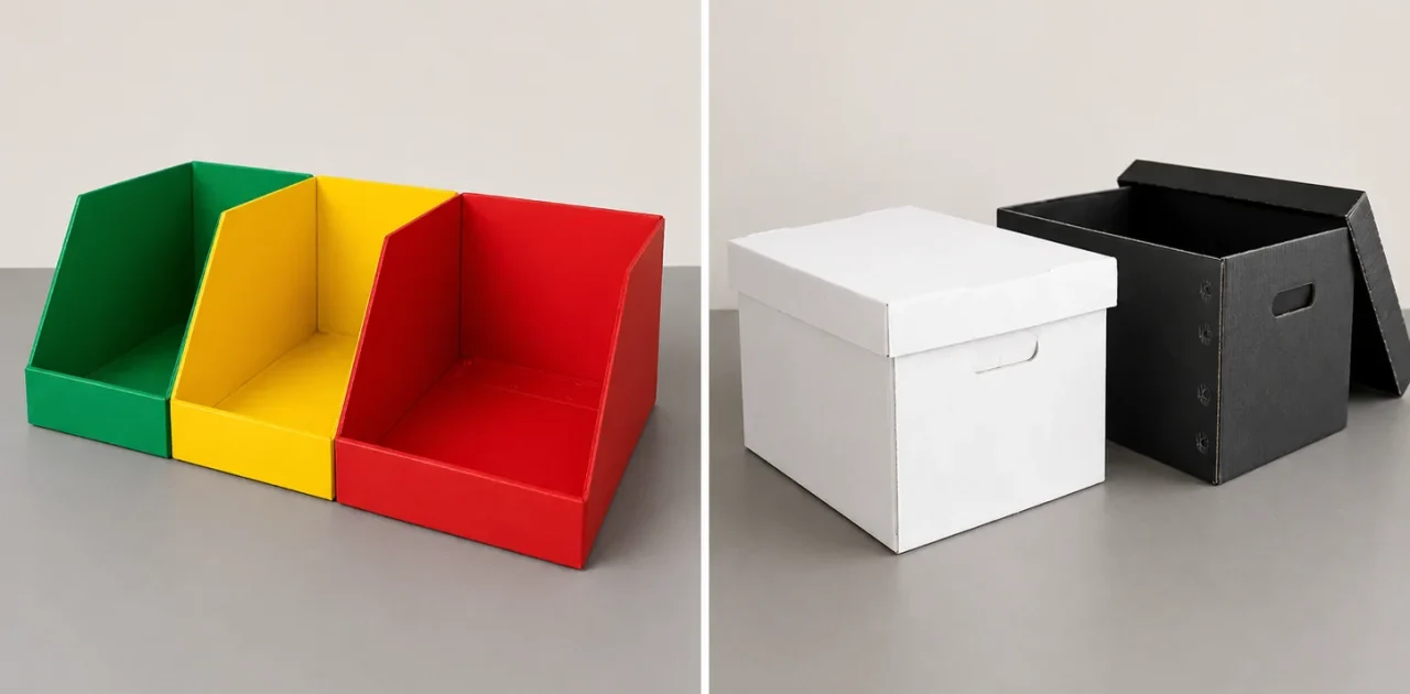 Bin box and storage box