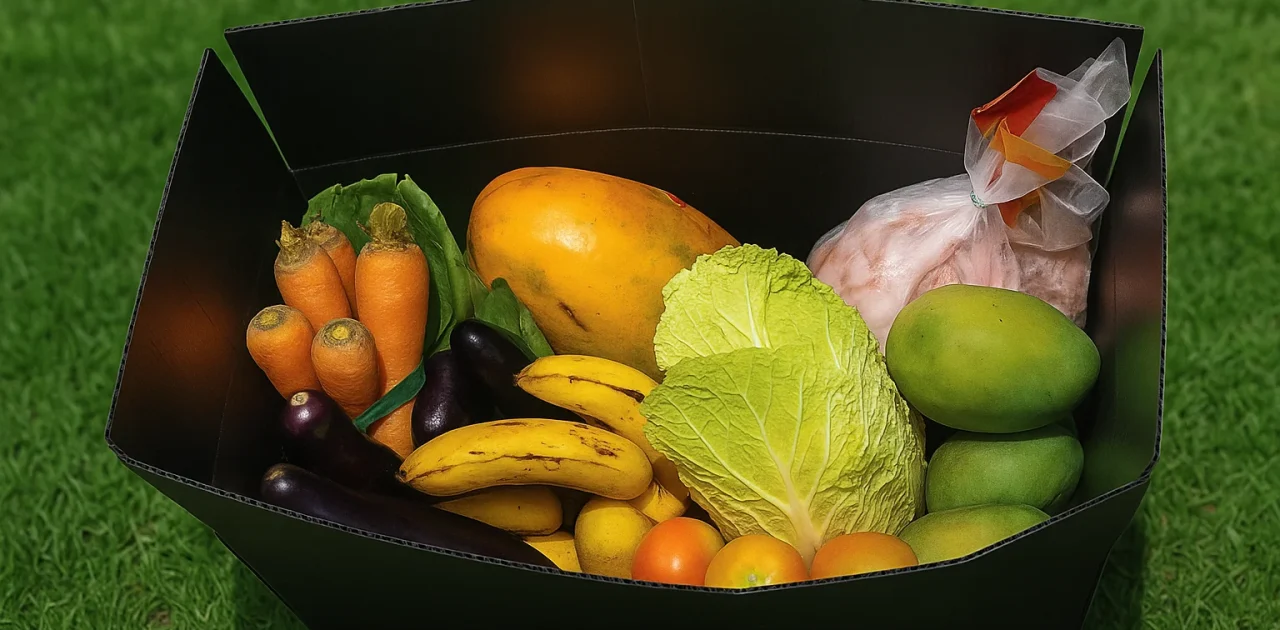 packaging sayuran ramah lingkungan